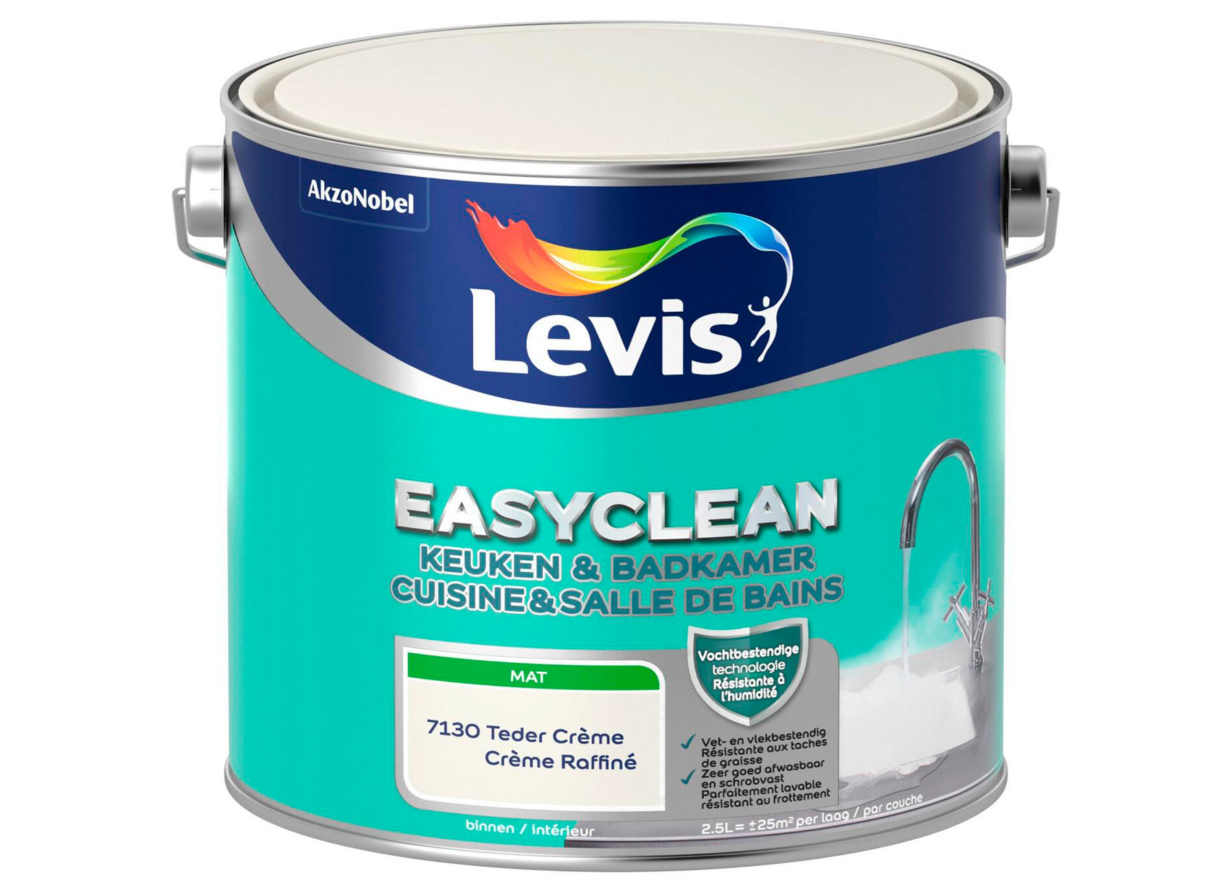 LEVIS EASYCLEAN CUISINE & SALLE DE BAINS CREME RAFFINE 1L