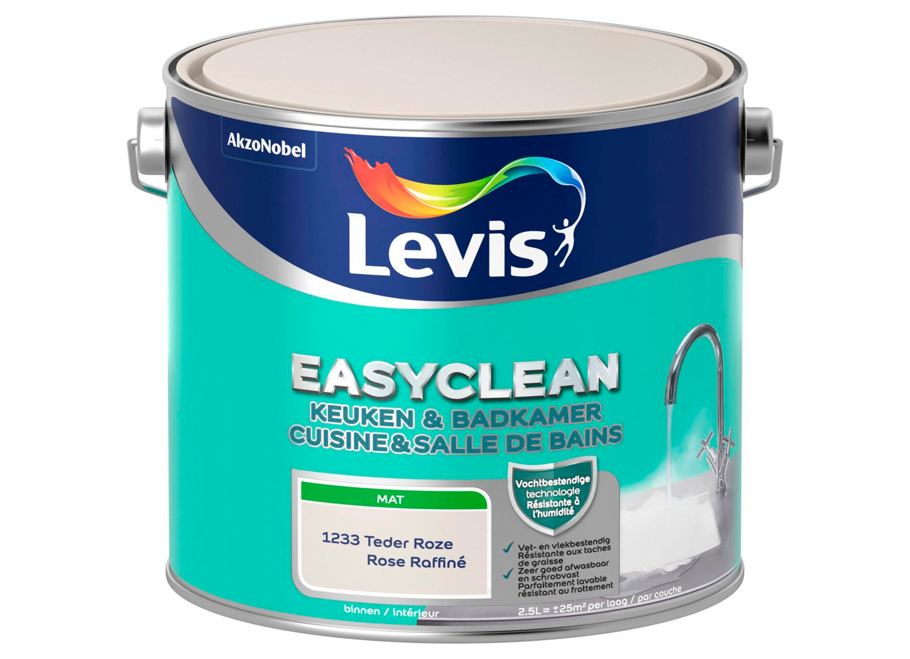 LEVIS EASYCLEAN CUISINE & SALLE DE BAINS ROSE RAFFINE 2.5L