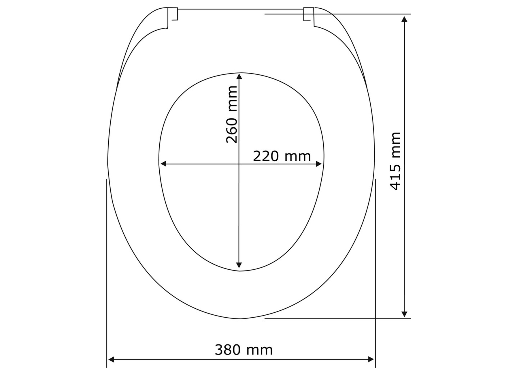 TOILETZITTING PRIMA WIT MDF