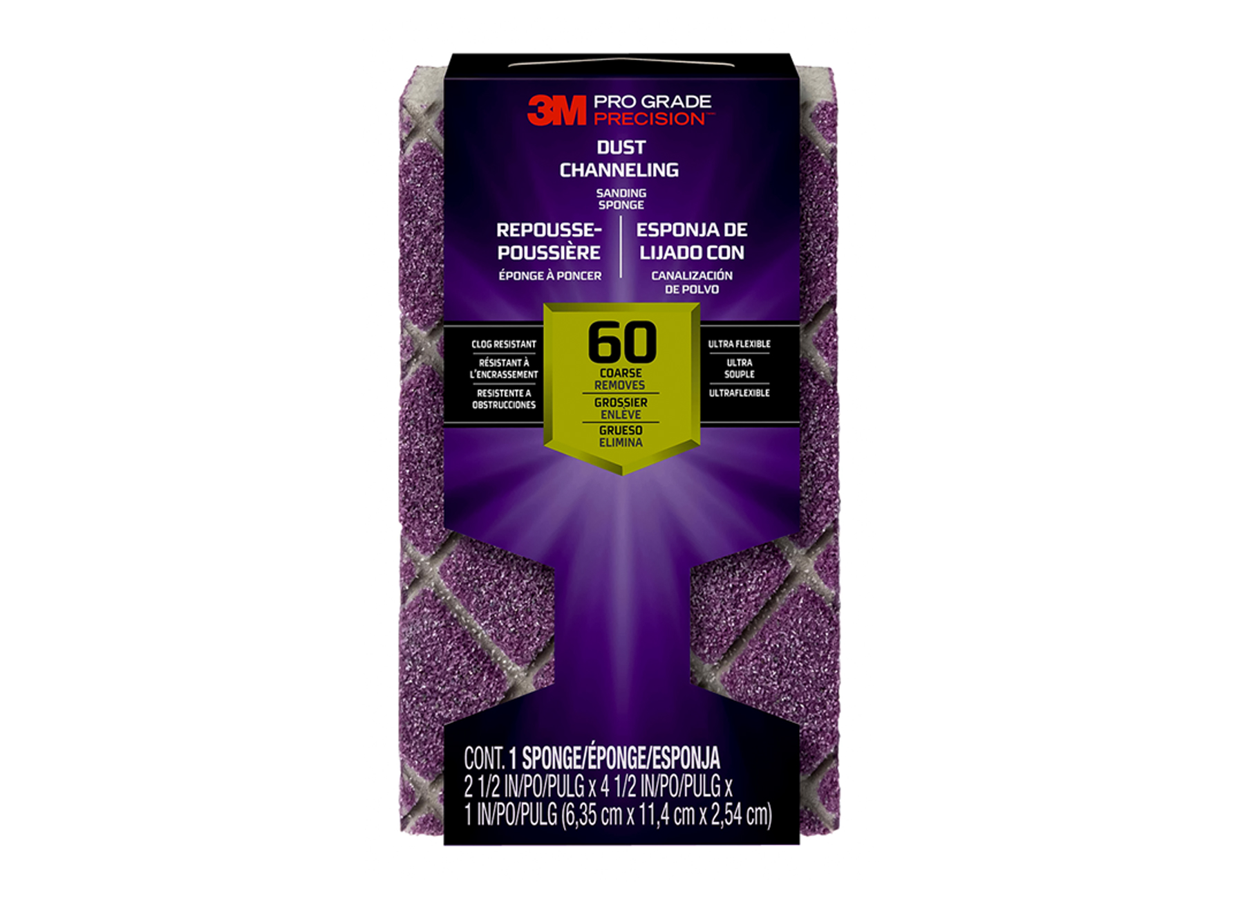 3M EPONGE ABRASIVE PRO GRADE PRECISION