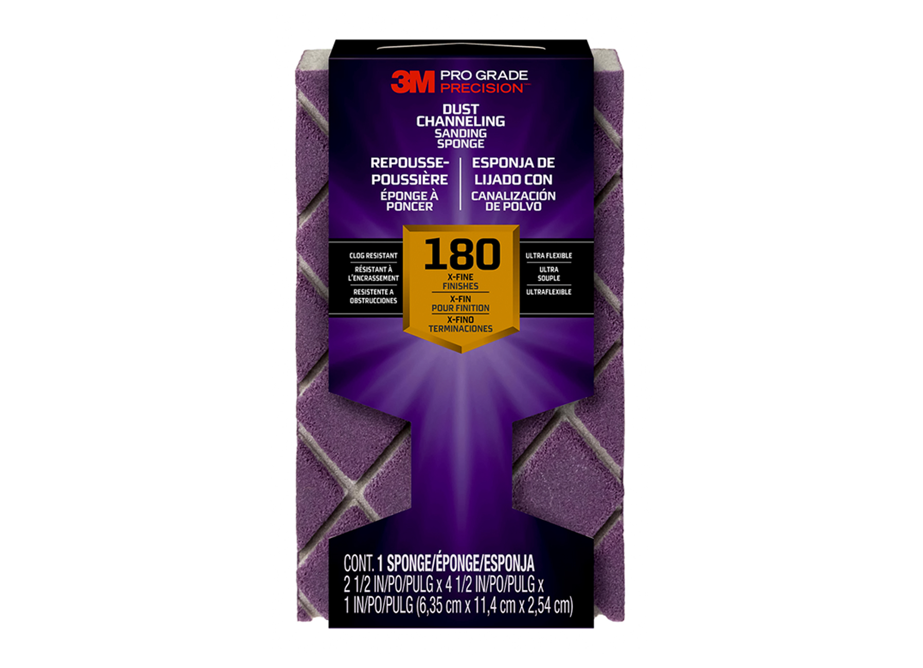 3M EPONGE ABRASIVE PRO GRADE PRECISION