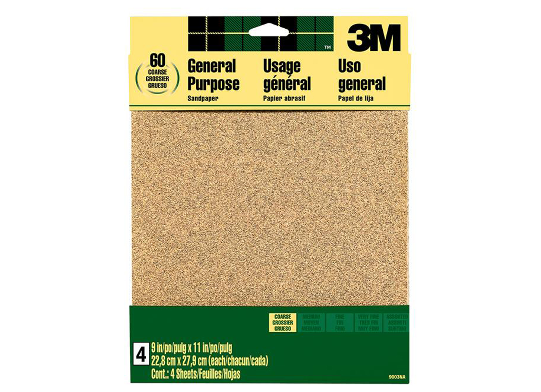 3M PAPIER ABRASIF EN ALUMINIUM OXYDE