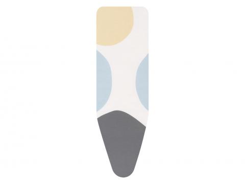 BRABANTIA STRIJKPLANKHOES B 124X38CM SPRING BUBBLES COMPLETE SET