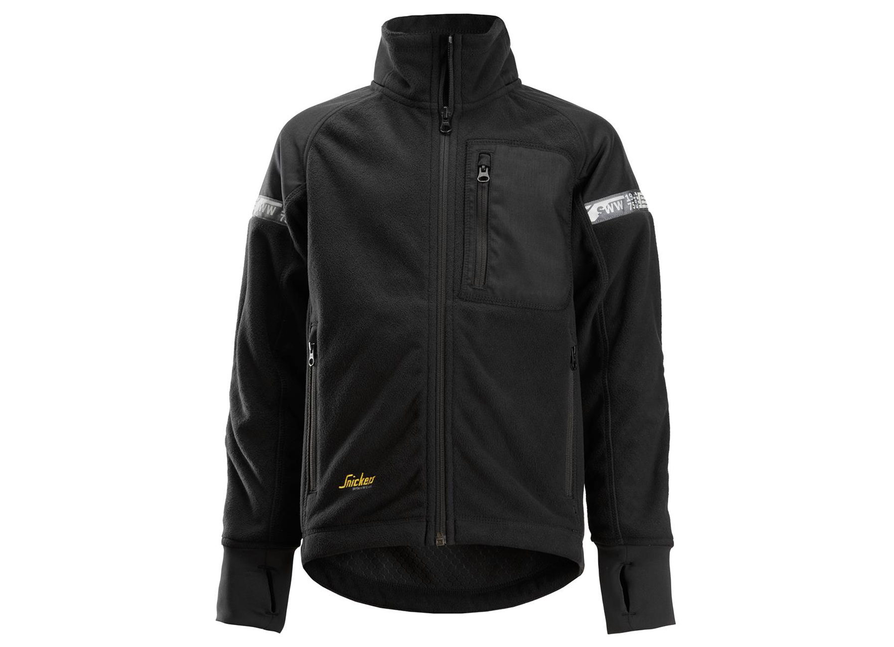 SNICKERS AW JUNIOR WINDPROOF JACK ZWART M 134/140