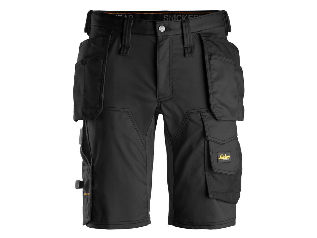 SNICKERS AW STRETCH SHORT POCHES HOLSTER NOIR T: 54