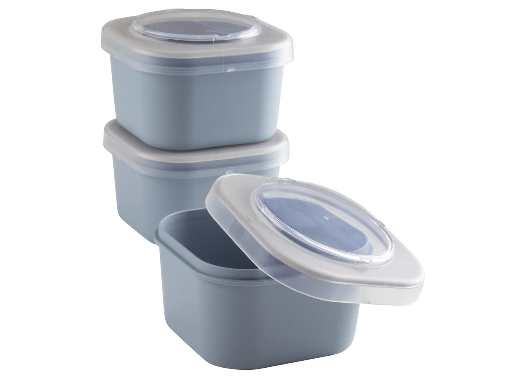 SIGMA HOME FOOD TO GO LUNCHBAKJE BLAUWGRIJS (3 STK)