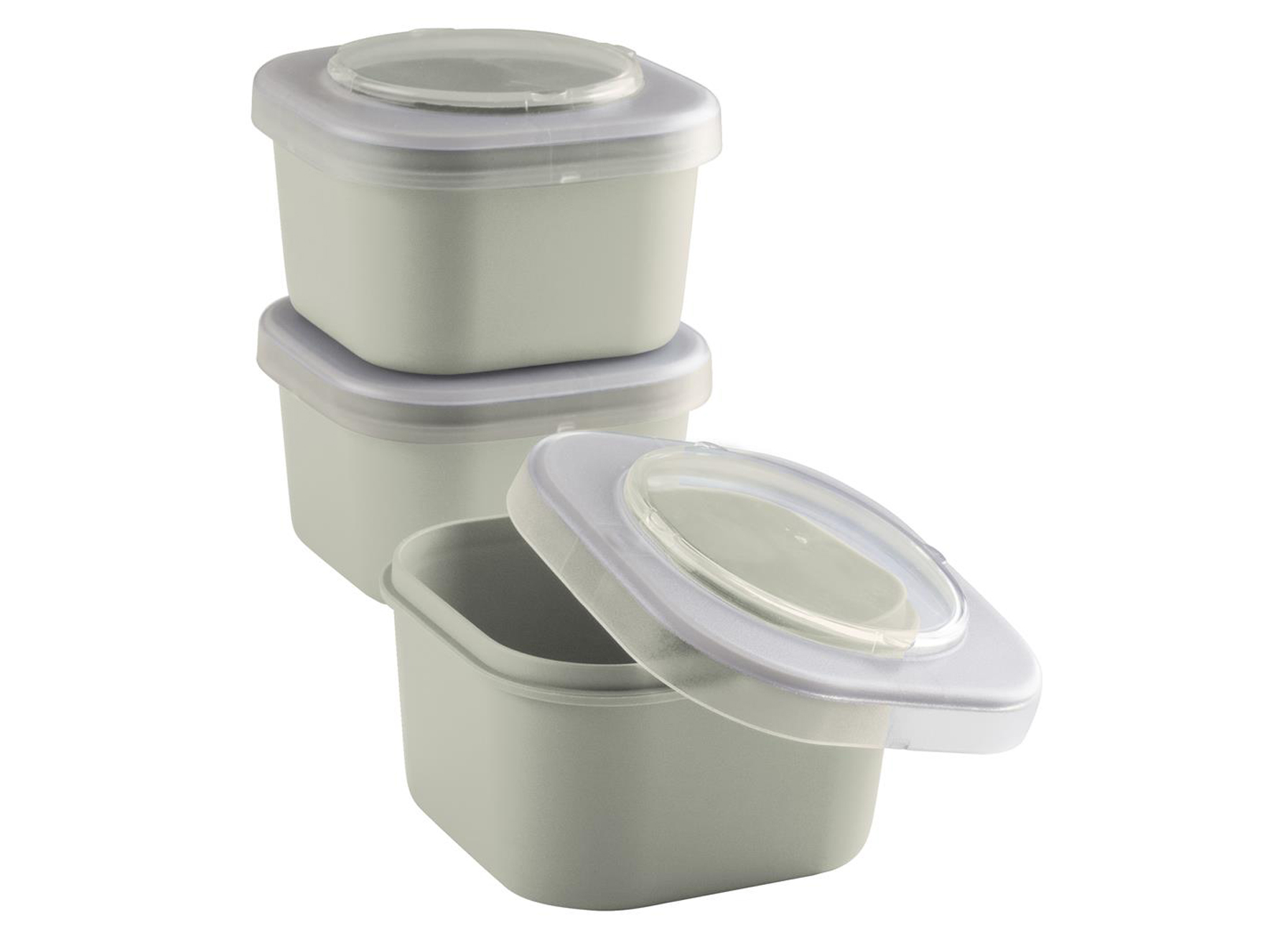 SIGMA HOME FOOD TO GO LUNCHBAKJE LICHTGROEN (3 STK)