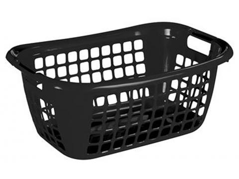 BASIC PANIER A LINGE 55CM NOIR
