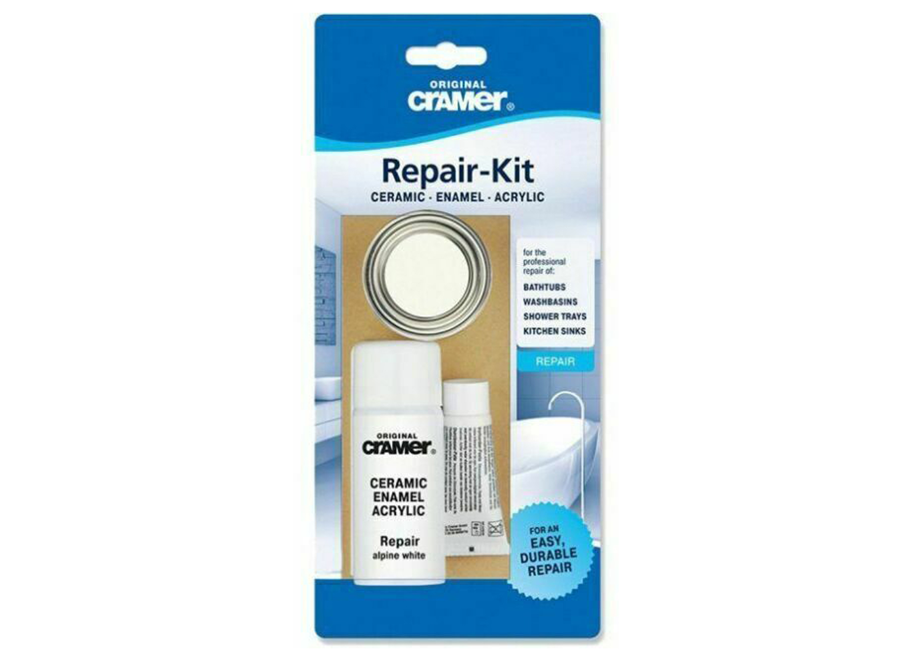 KIT DE REPARATION POUR CERAMIQUE BLANC