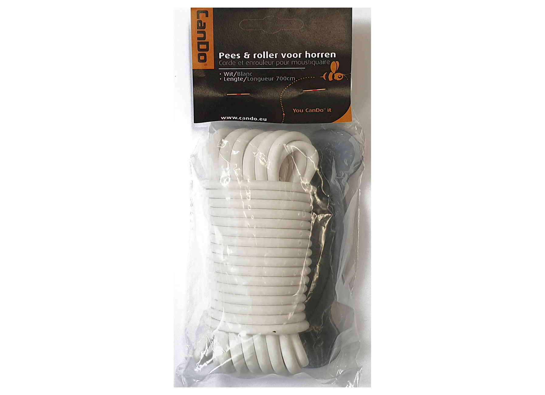 CANDO CORDE & ENROULEUR POUR MOUSTIQUAIRE BLANC