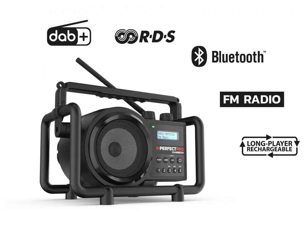 PPRO DABBOX DAB+ / FM / BLUETOOTH / IP54