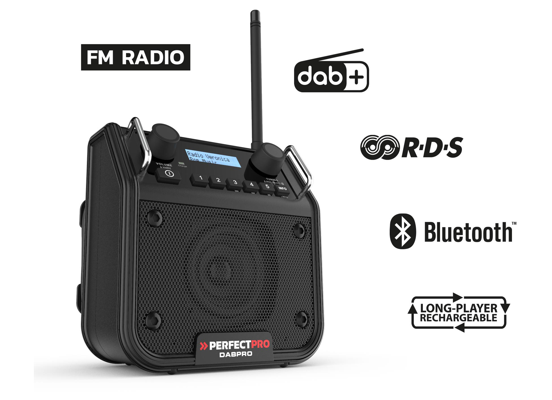 PPRO DABPRO DAB+ / FM / BLUETOOTH / IP54