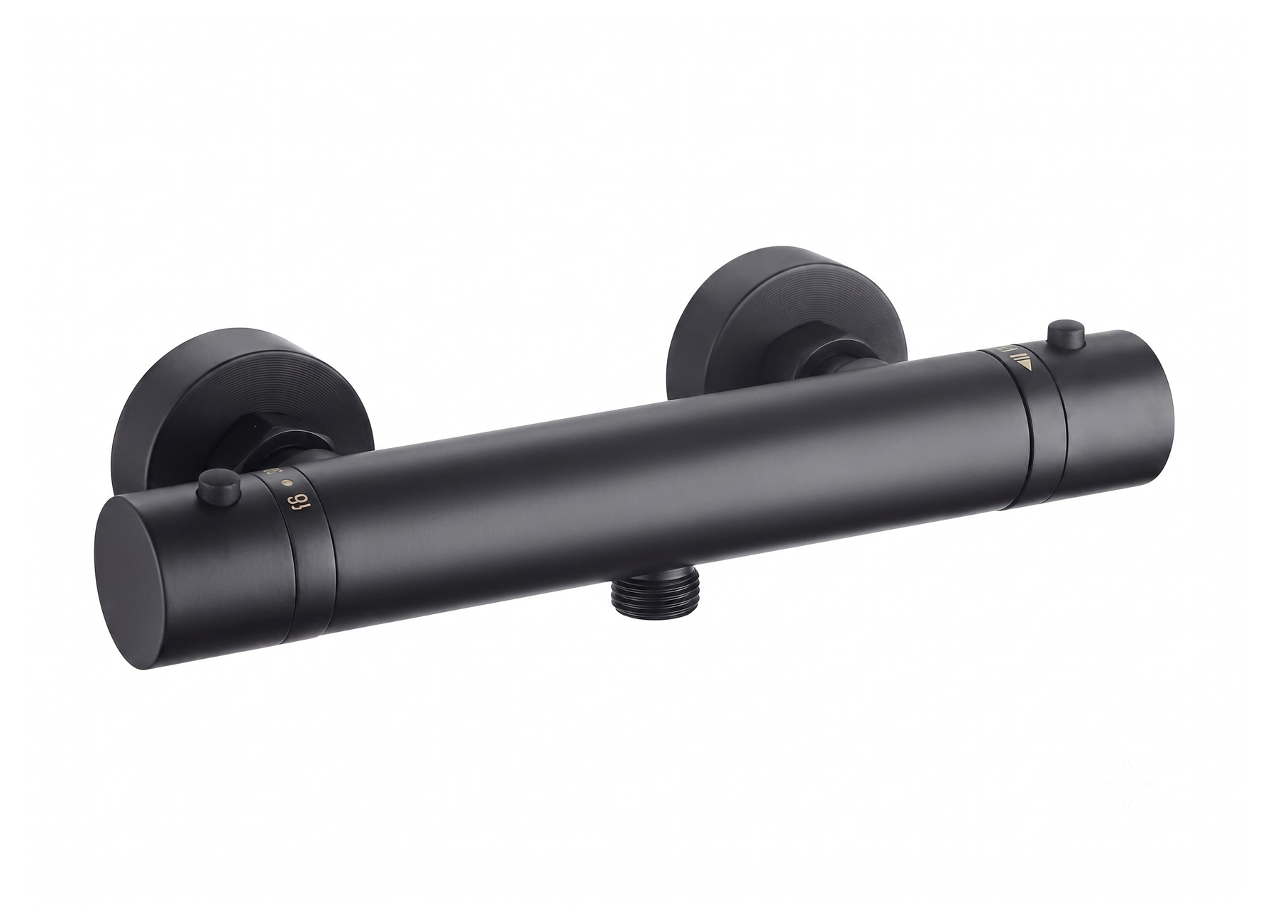 Robinet de Douche Thermostatique Edinburgh Noir