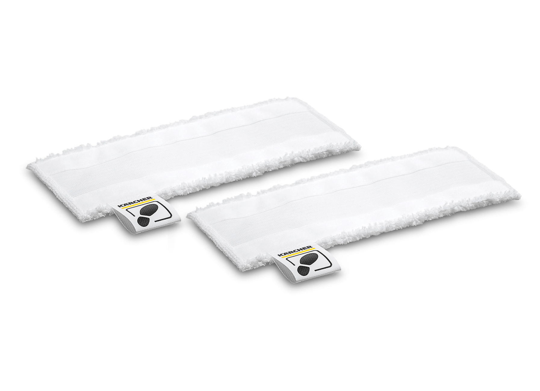 KARCHER JEU DE SERPILLERE EN MICROFIBRES POUR EASYFIX VELCRO (2 PIECES)