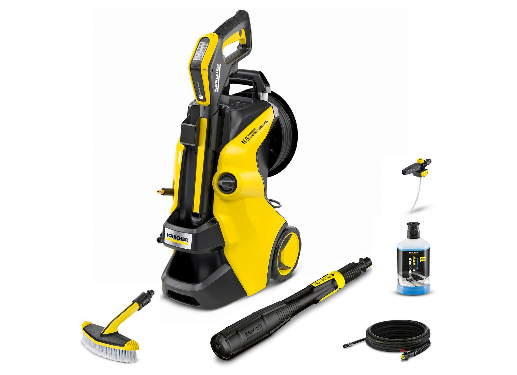 KARCHER NETTOYEUR HAUTE PRESSION K5 SMART CONTROL HOME + ACCESOIRES SUPPLEMENTAIRES