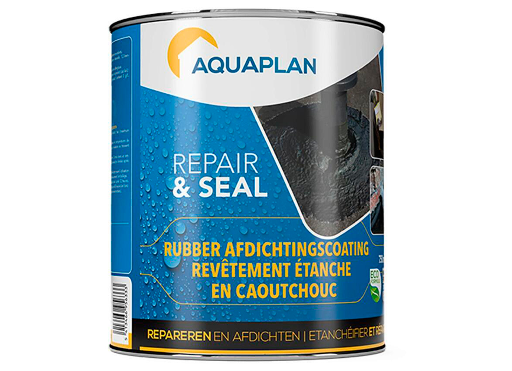 REPAIR & SEAL RUBBER AFDICHTINGSCOATING 750 ML