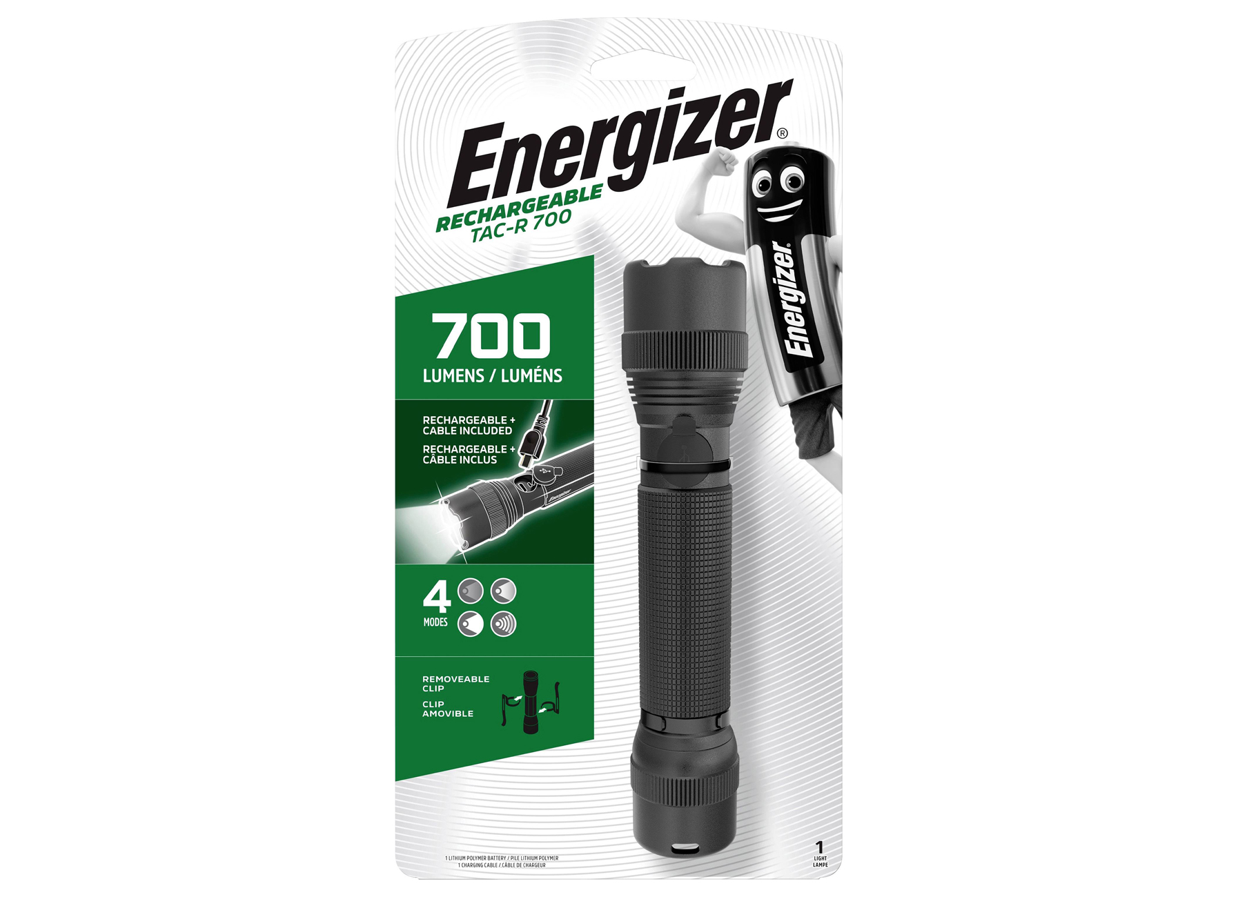 ENERGIZER TACTICAL RECHARGEABLE 700L