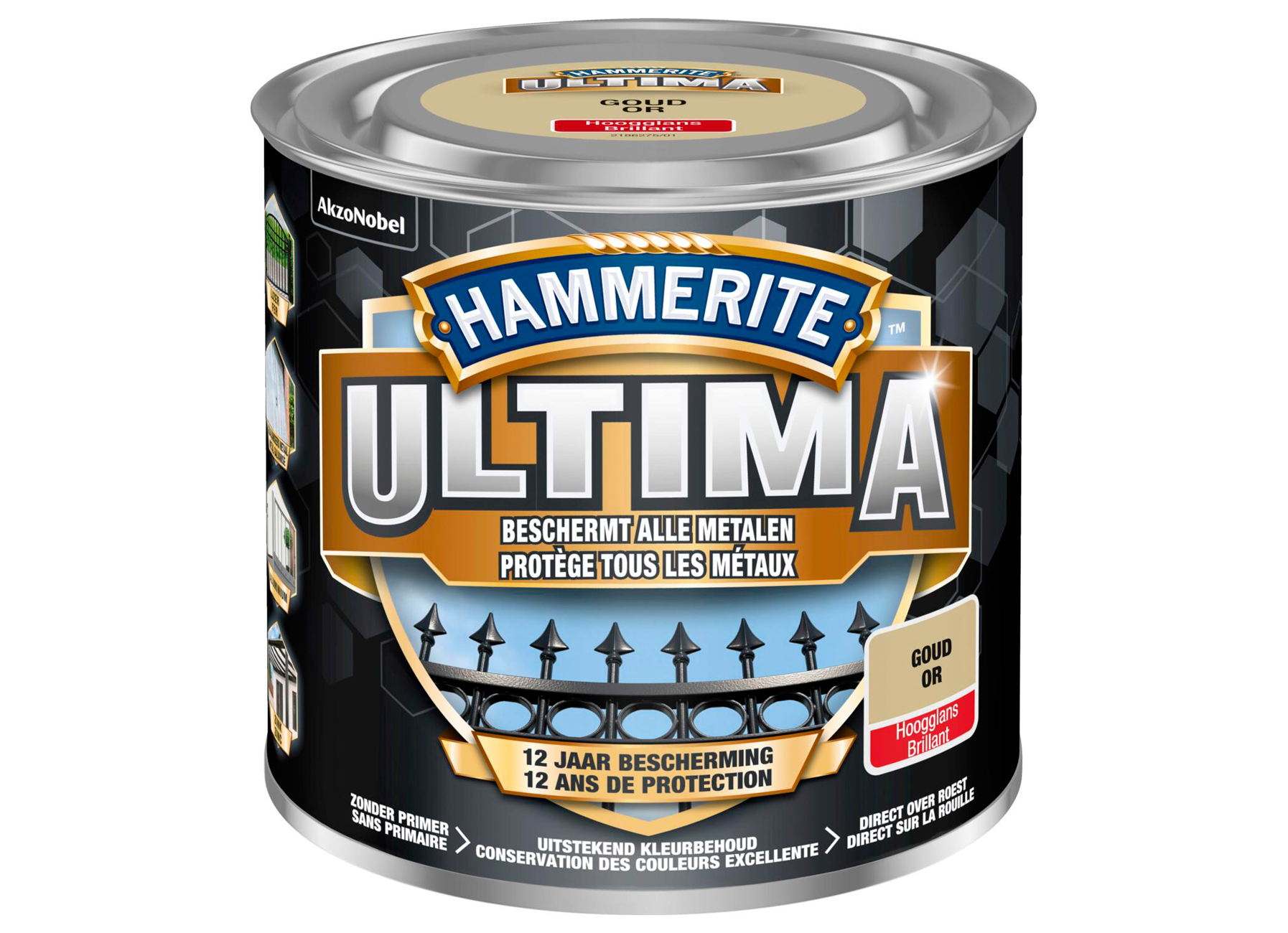 HAMMERITE ULTIMA BRILLANT OR 250ML