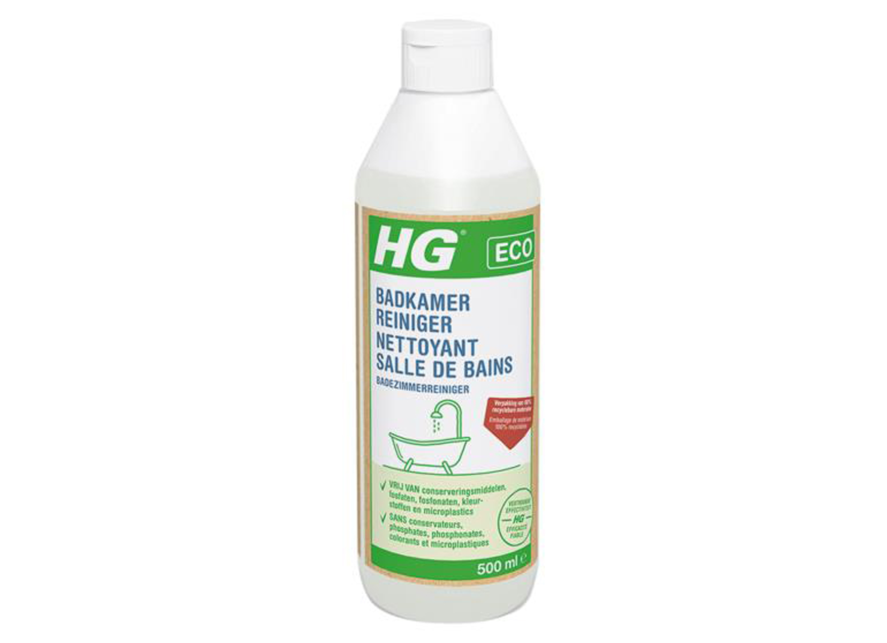 HG ECO BADKAMER REINIGER 500ML