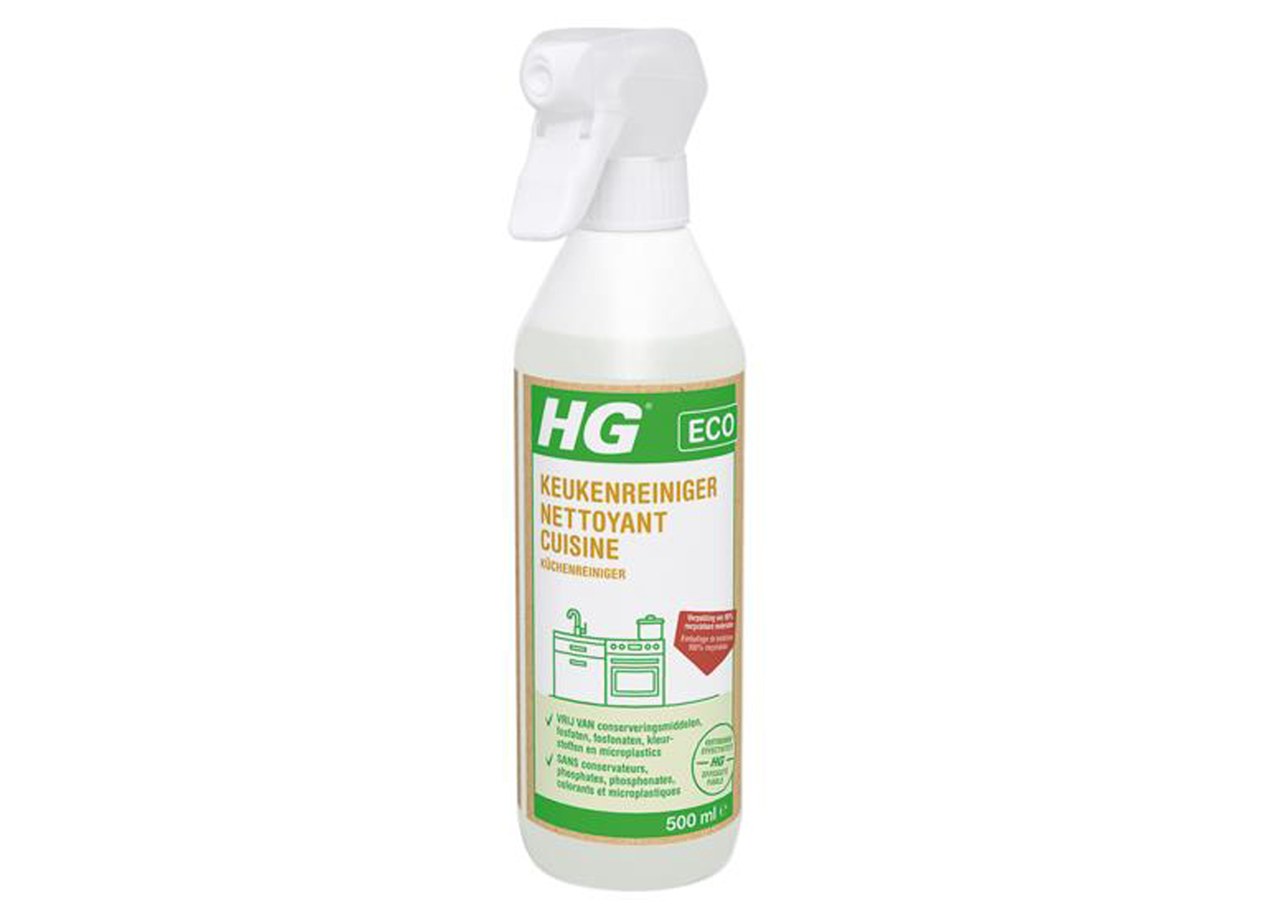 HG ECO KEUKENREINIGER 500ML