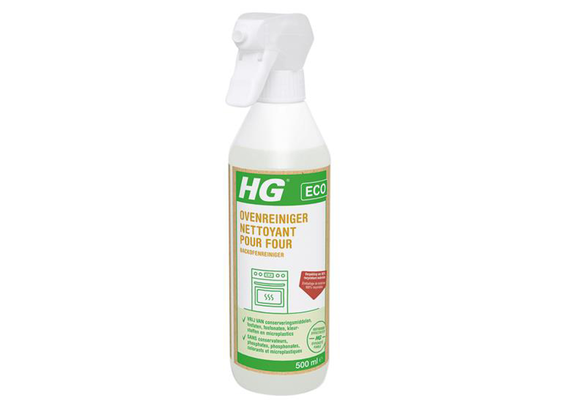 HG ECO OVENREINIGER 500ML