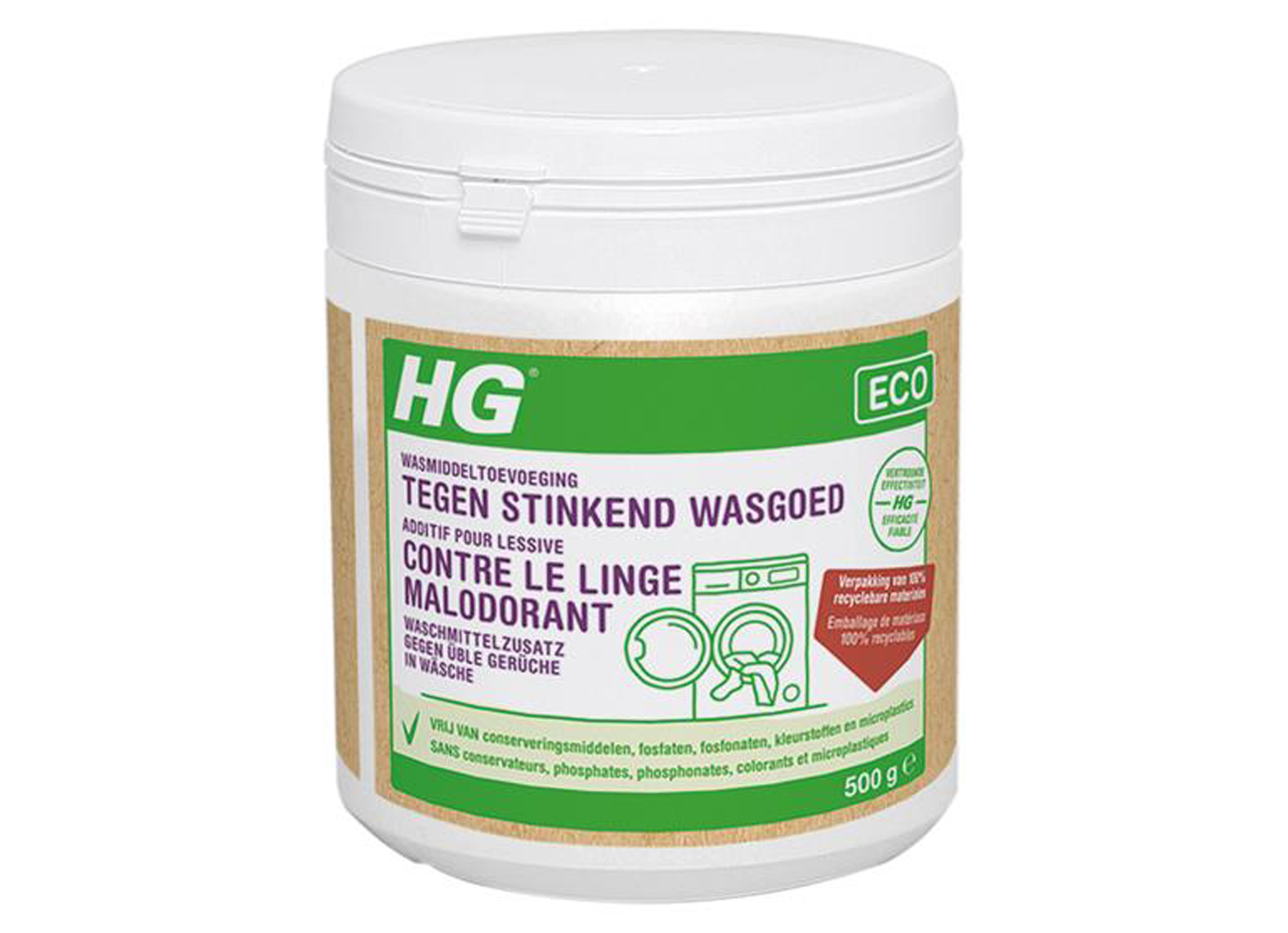 HG ECO CONTRE LE LINGE MALODORANT 500G