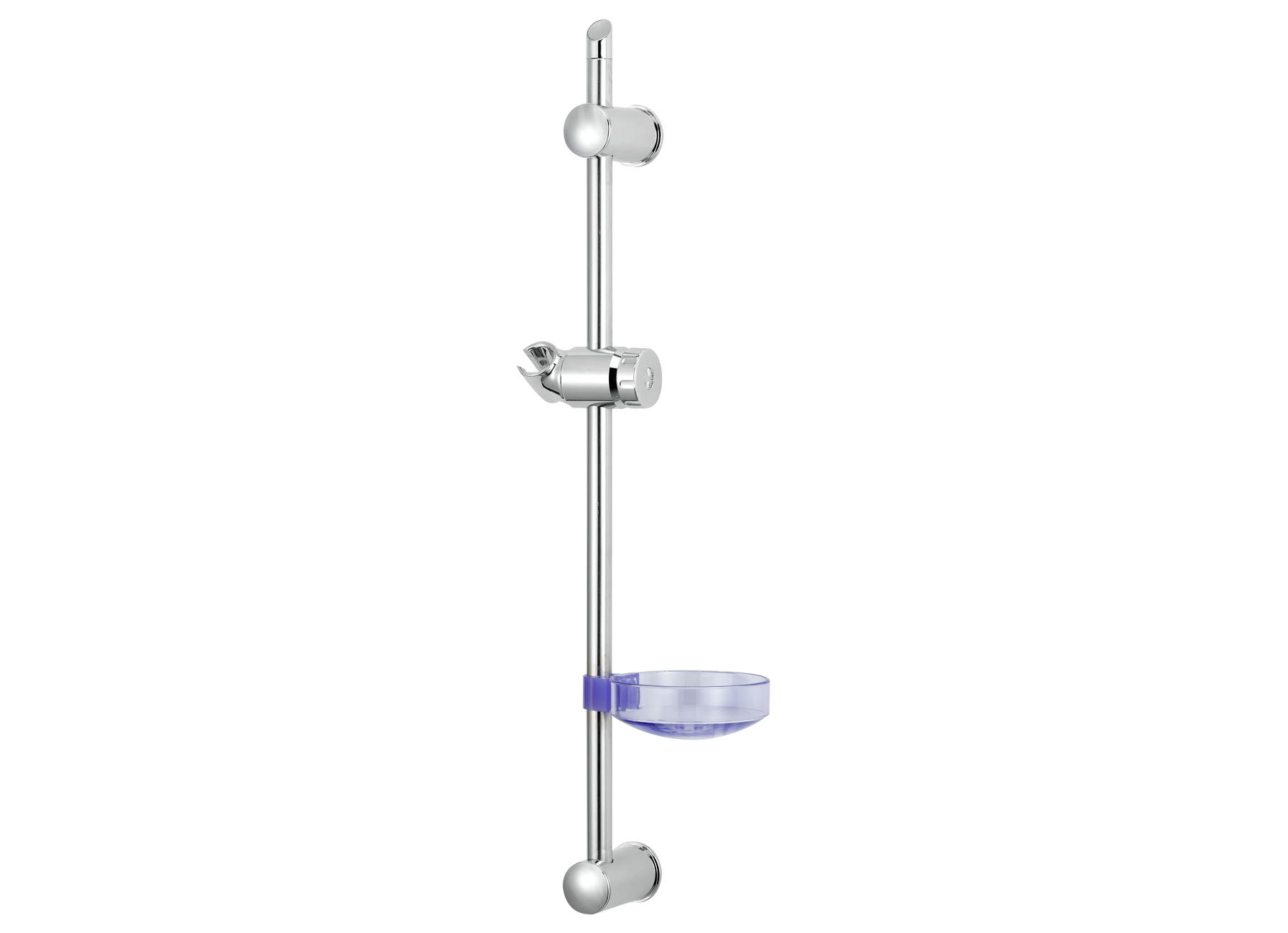 Barre de Douche Ina avec Porte-Savon Chromé