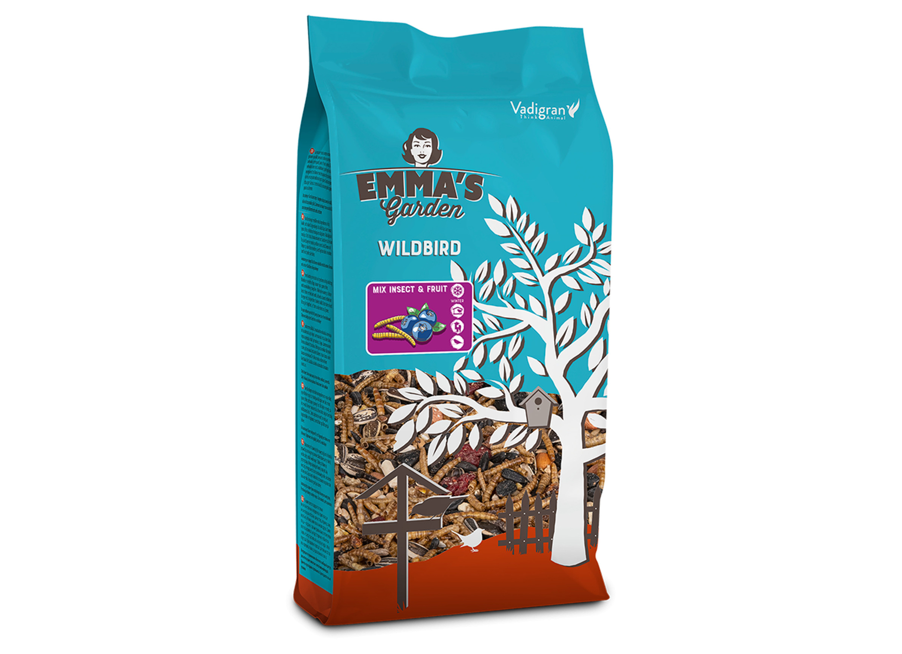 EMMA MIX INSECT & FRUIT 850G