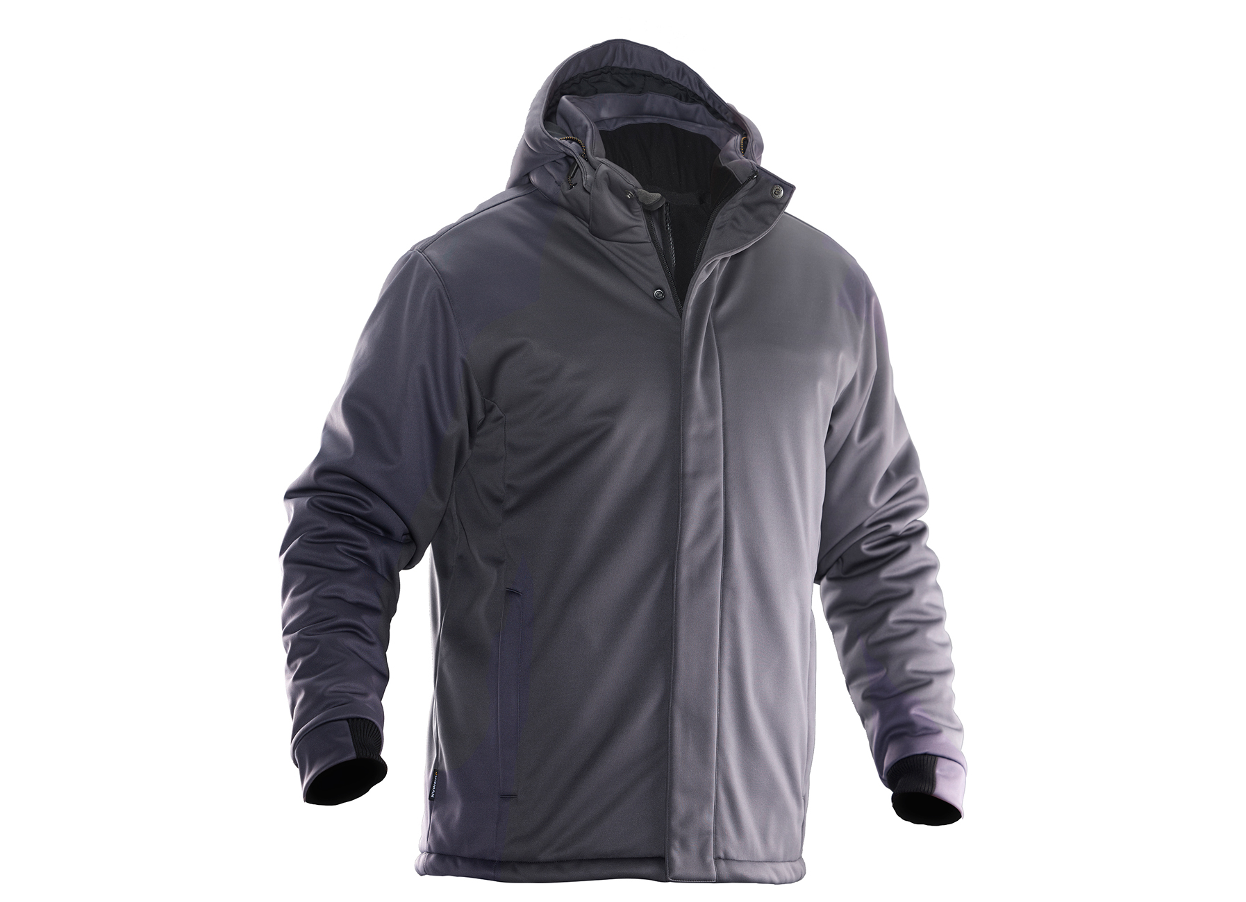 VESTE D'HIVER SOFTSHELL GRIS FONCE S