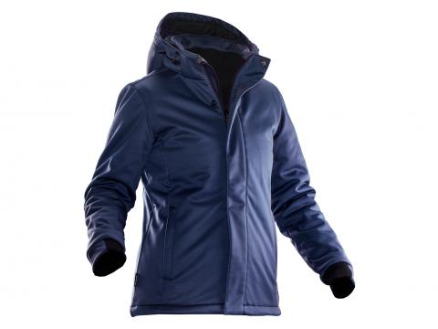 WOMEN´S WINTER JACKET SOFTSHELL NAVY M