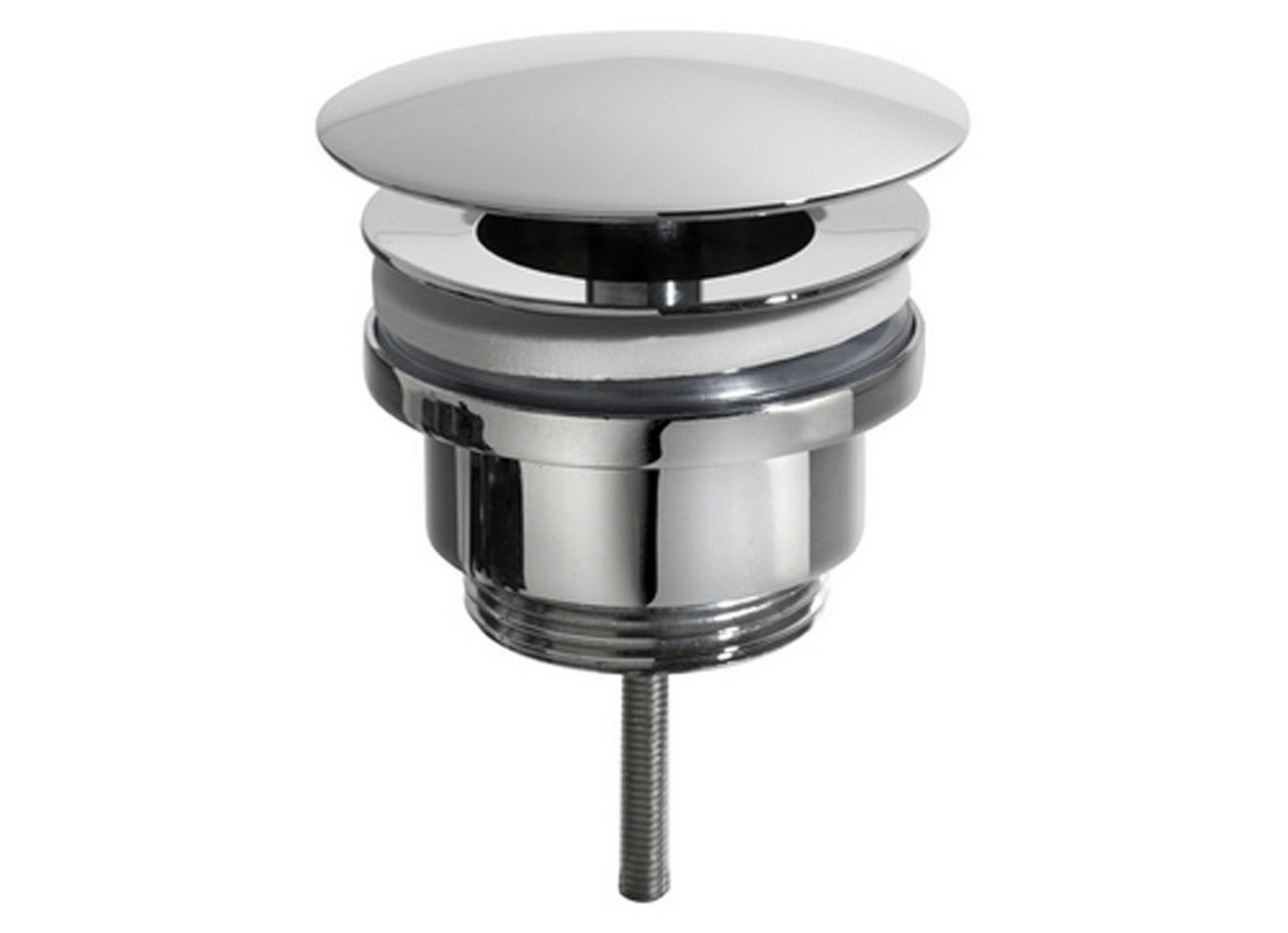 TREVI BONDE DE LAVABO A CLAPET FIXE CHROME 72MM