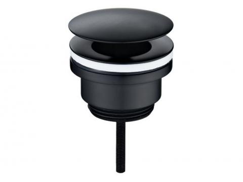TREVI VASTE AFVOERPLUG ZWART 72MM