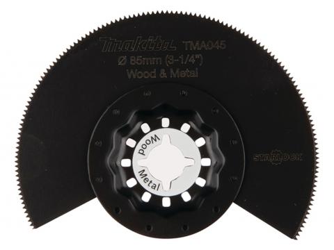 MAKITA LAME SEGMENT BIM TMA045 BOIS & METAL SB85 STARLOCK