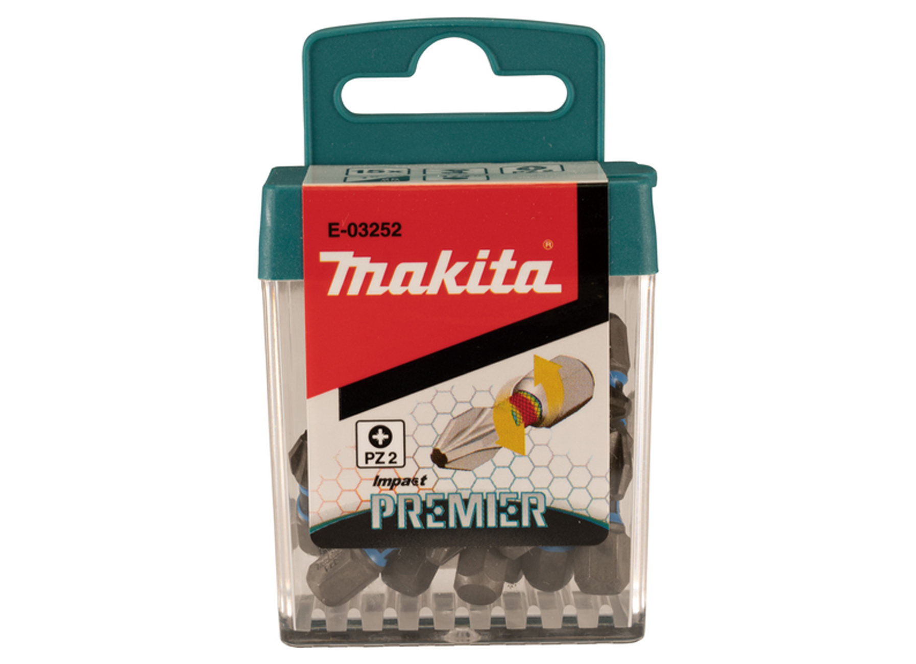 MAKITA SET D''EMBOUTS IMPACT PREMIER PZ2 25MM (15 PIECES)