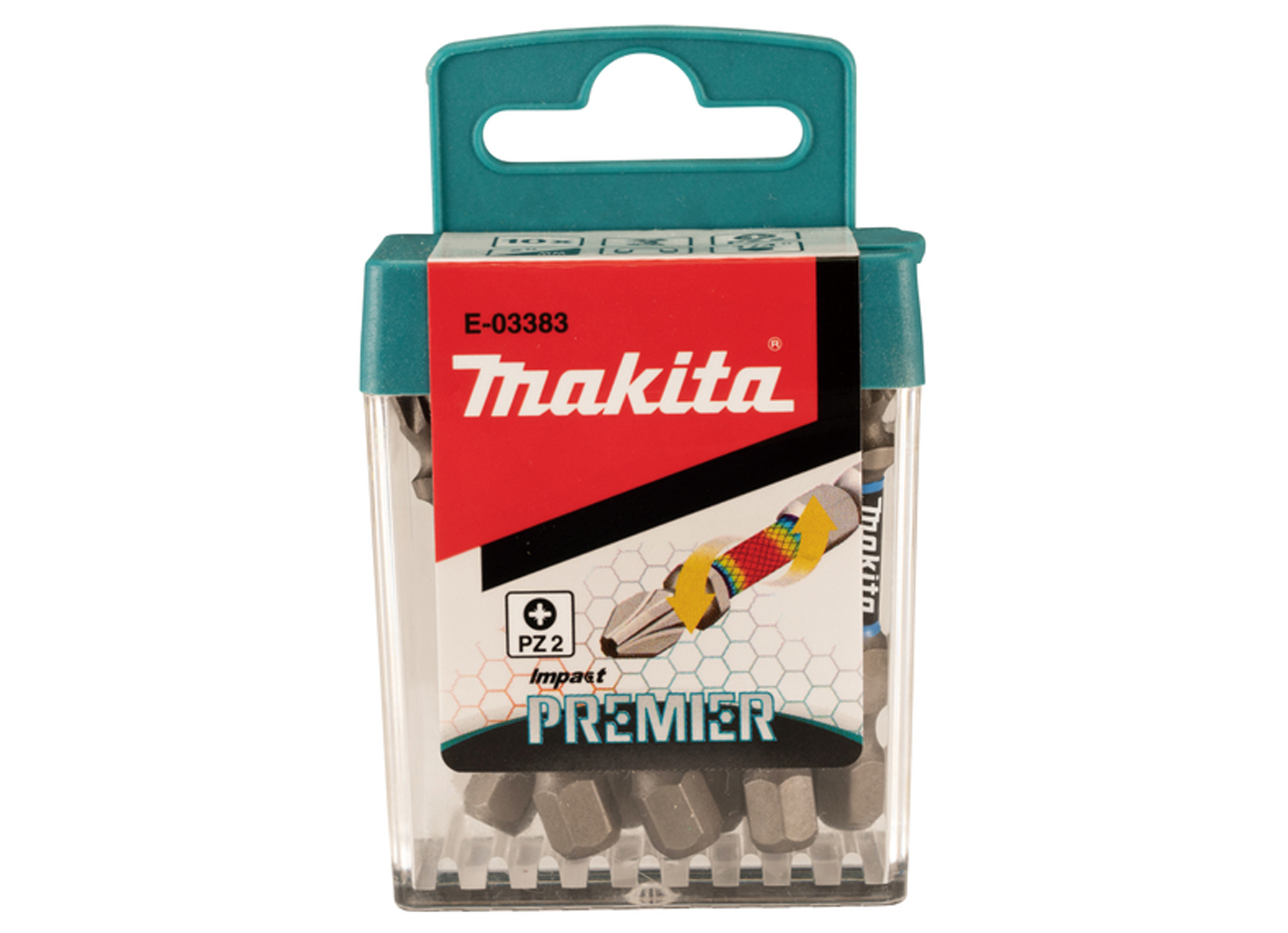 MAKITA SET SCHROEFBITS IMPACT PREMIER PZ2 50MM (10 STUKS)