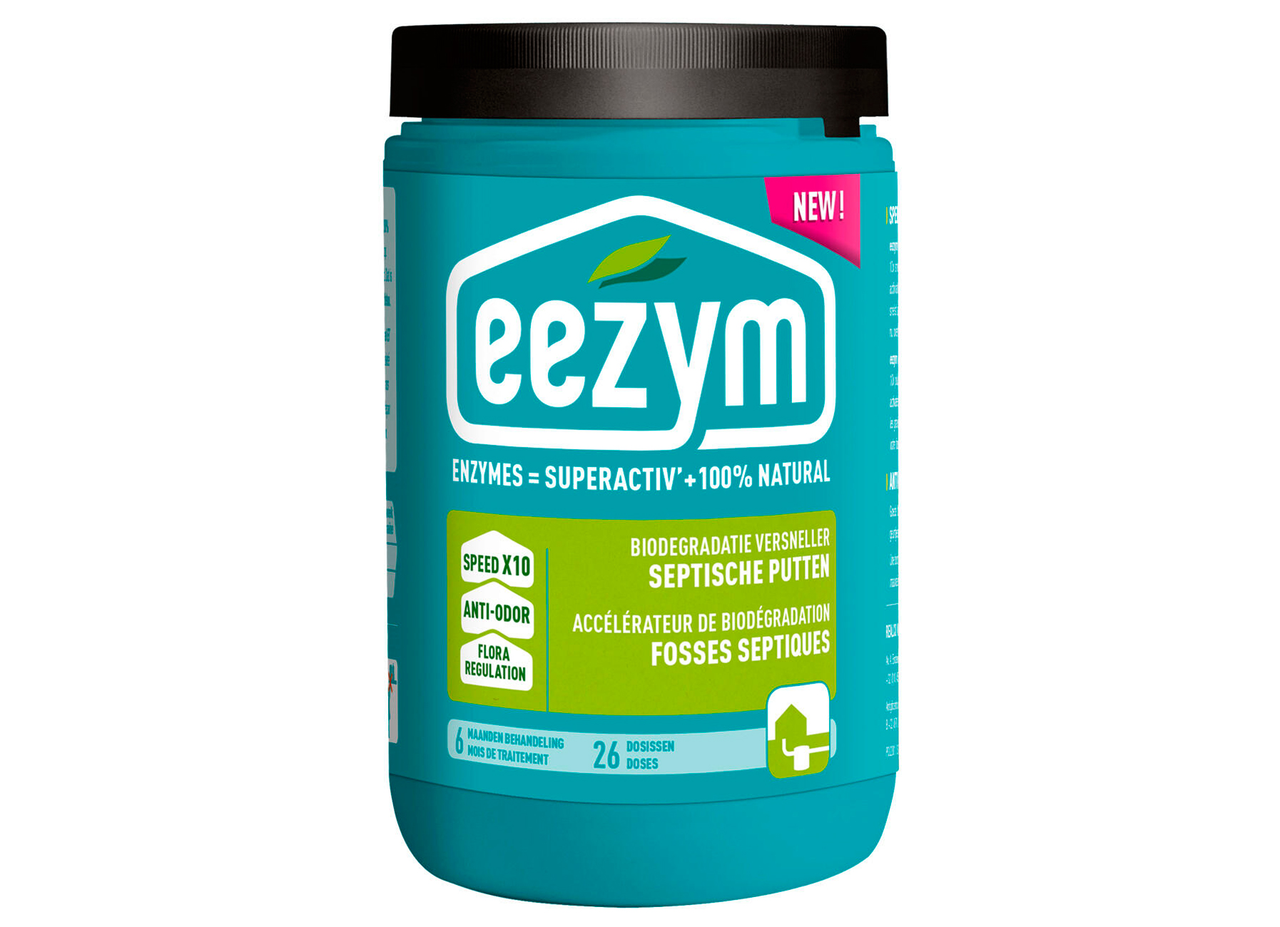 EEZYM ACCELERATEUR DE BIODEGRADATION FOSSE SEPTIQUE 6 MOIS