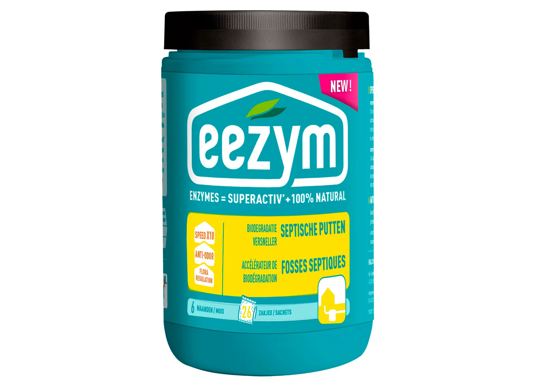 EEZYM ACCELERATEUR DE BIODEGRADATION FOSSE SEPTIQUE 26 SACHETS