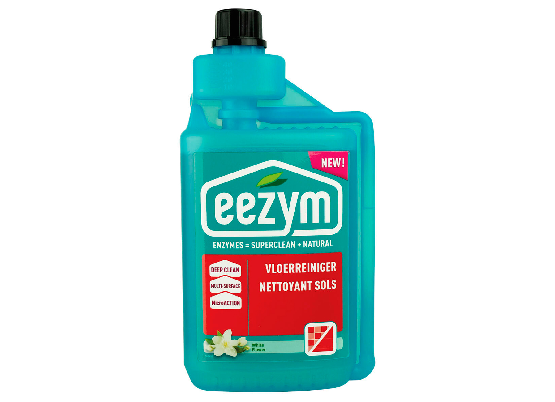 EEZYM NETTOYANT SOLS WHITE FLOWER 1L