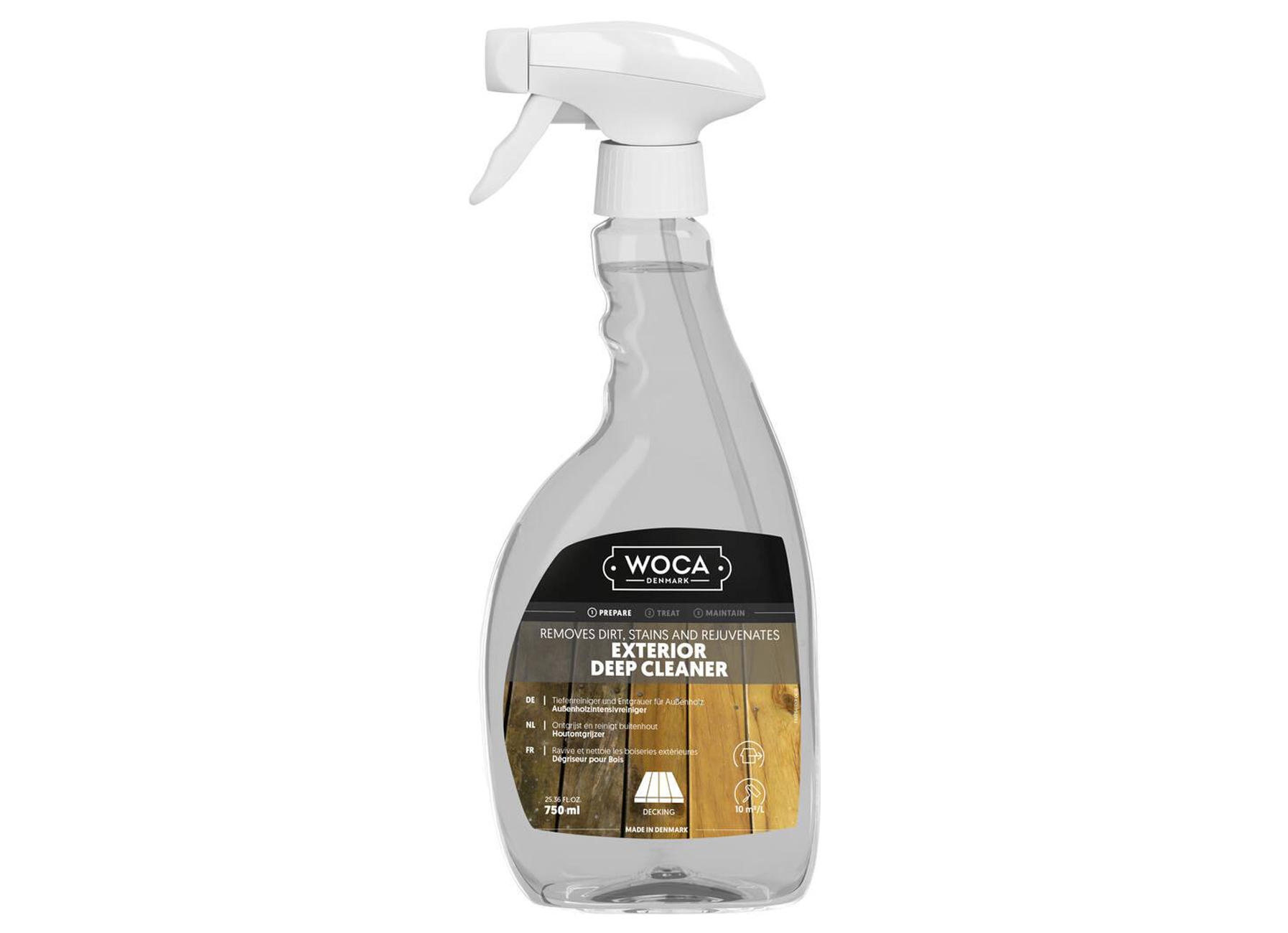 WOCA EXTERIOR DEEP CLEANER DEGRISEUR SPRAY 750ML