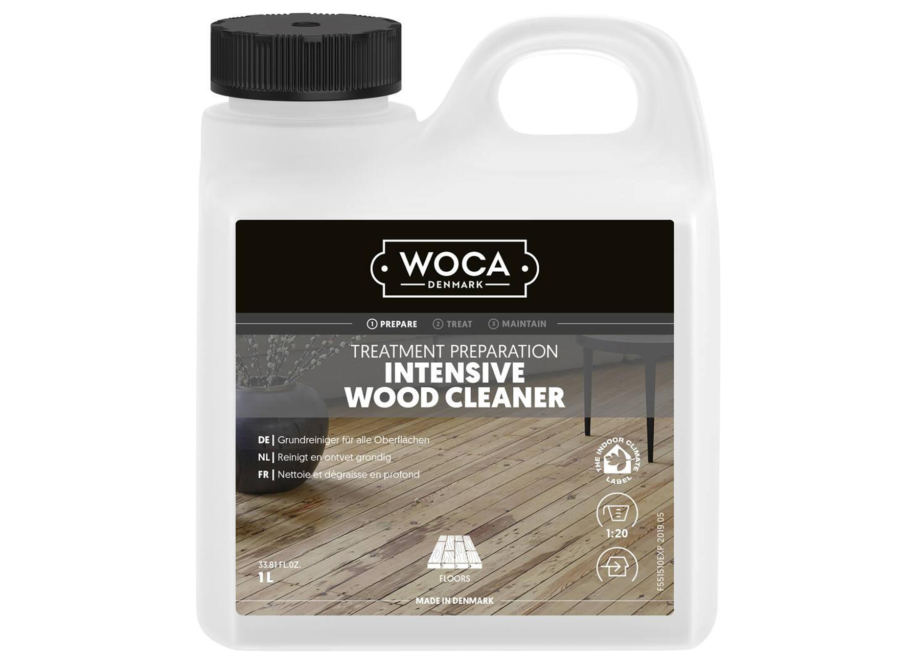 WOCA NETTOYANT DE BOIS INTENSIF 1L