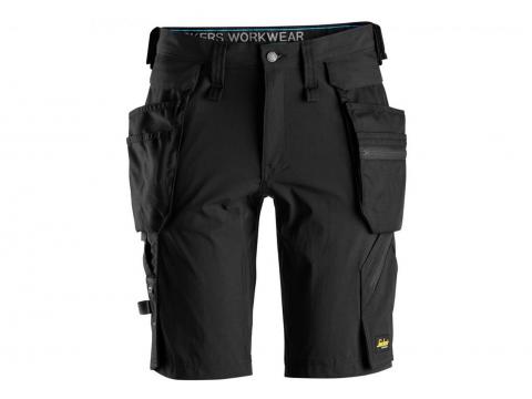 SNICKERS LW SHORT+ POCHES HOLSTER DETACHABLES NOIR T: 56