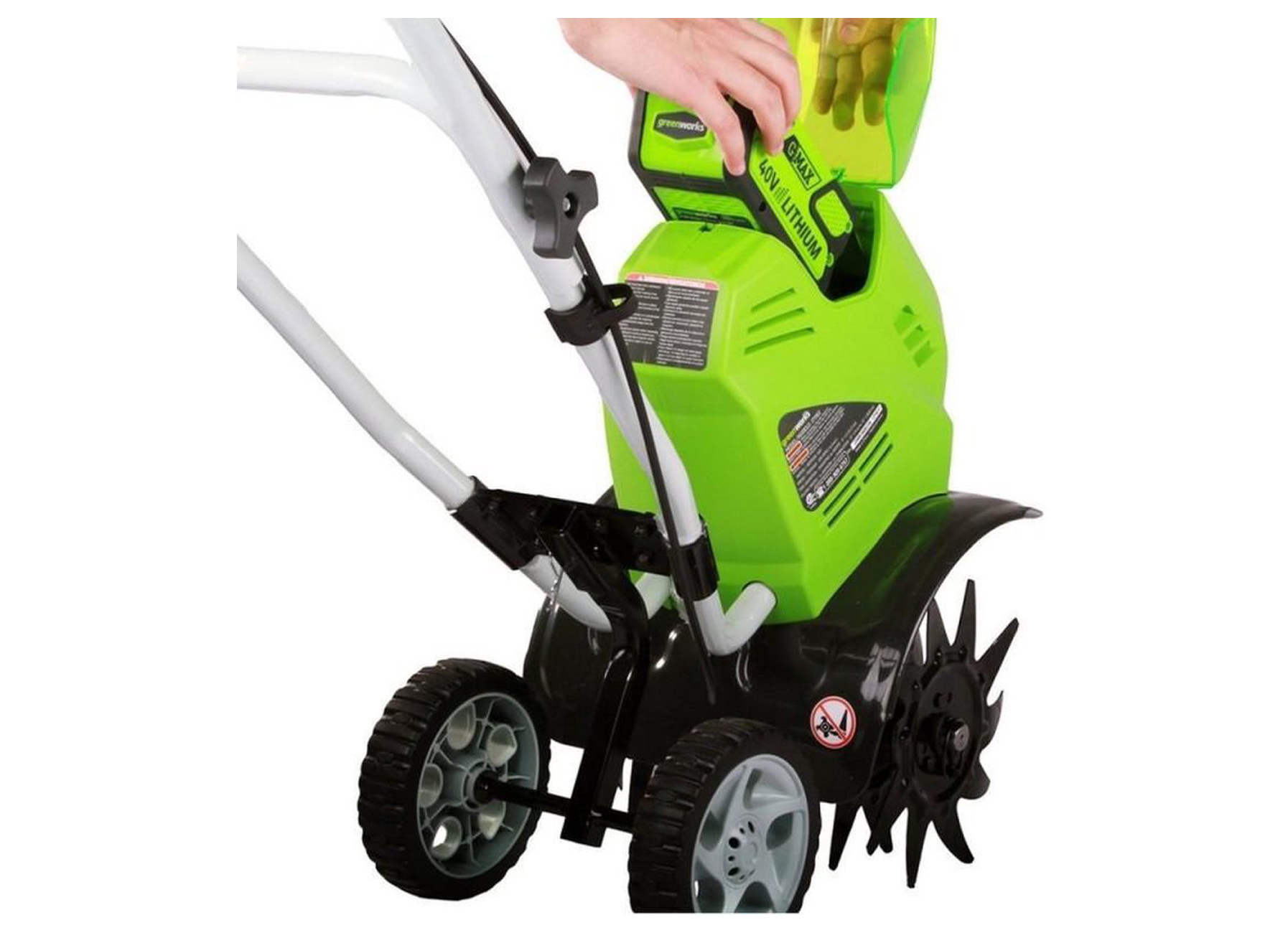 GREENWORKS BINEUSE SUR ACCU G40TL 40V 25,4CM SOLO