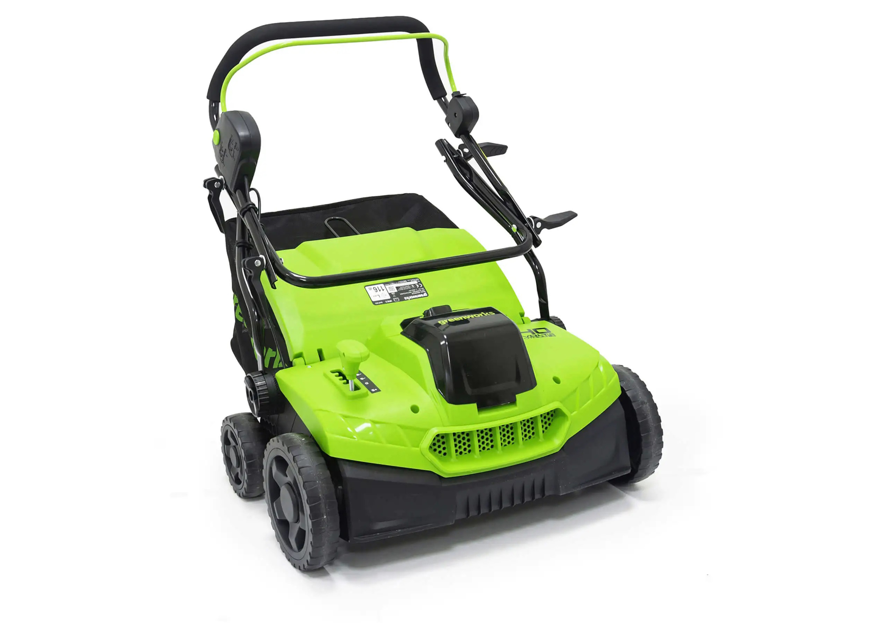 GREENWORKS VERTICUTEERDER OP ACCU GD40SC36 40V 36CM SOLO