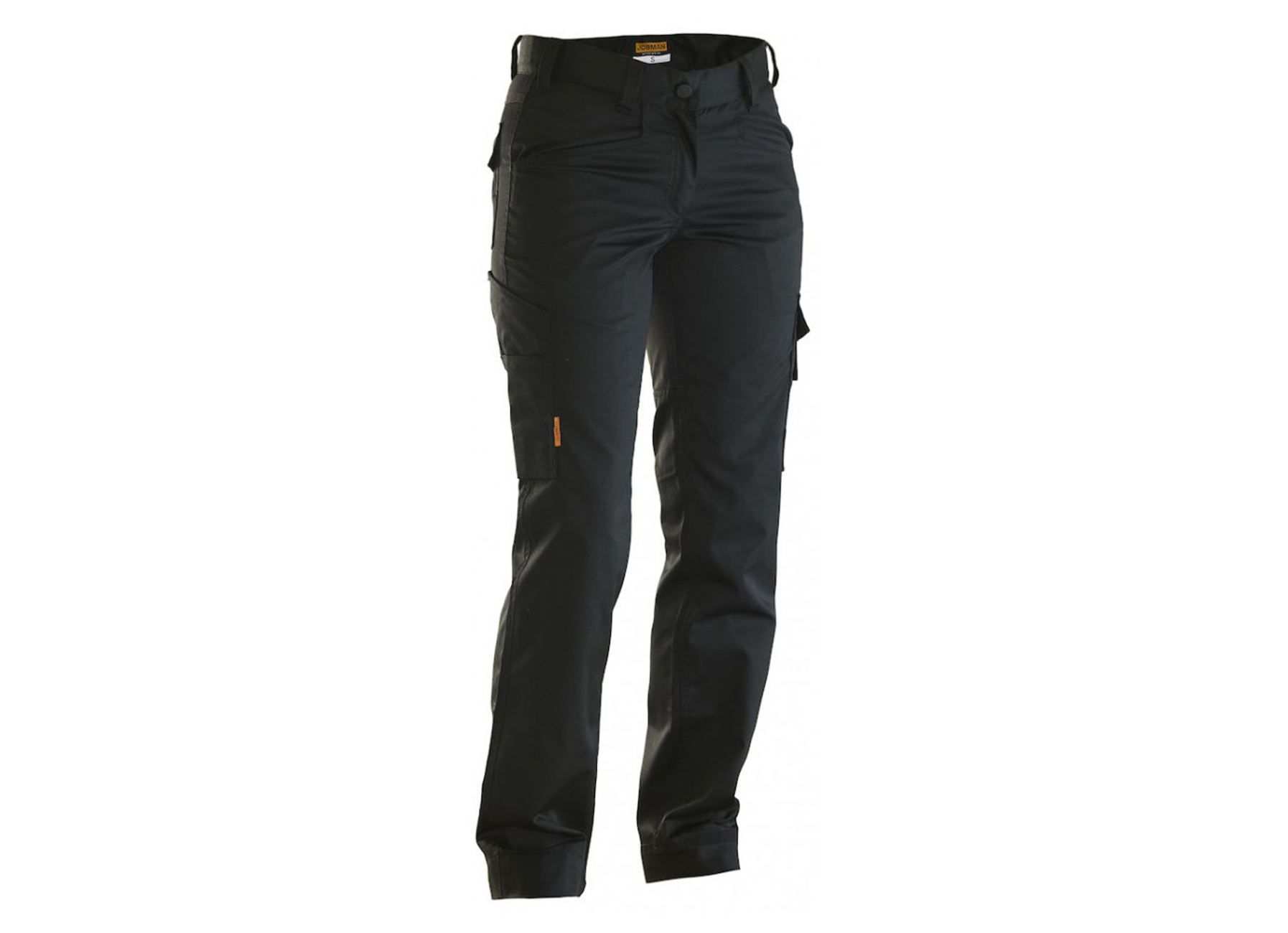 JOBMAN SERVICEBROEK STRETCH DAMES 36 ZWART