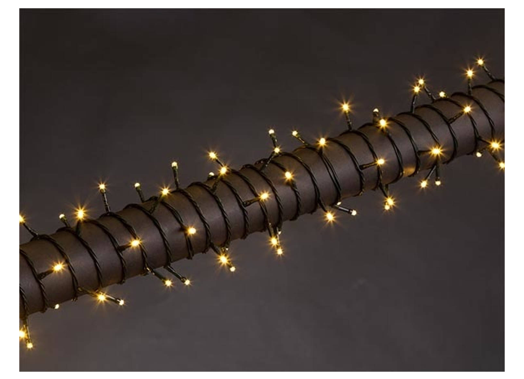ECLAIRAGE DE NOEL STELLA BLANC CHAUD 20M 300 LEDS