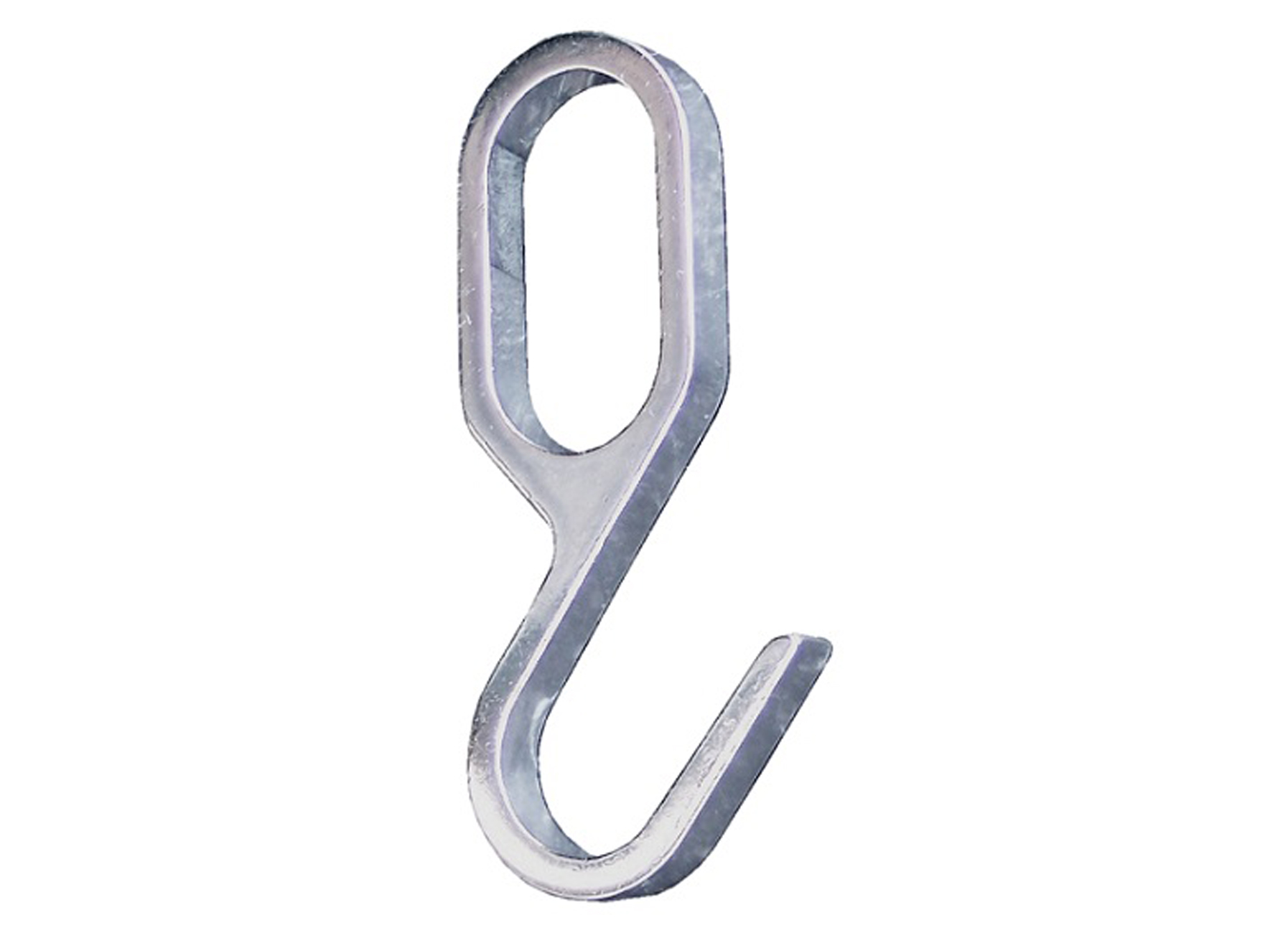 CROCHETS POUR TUBE DE GARDE-ROBE OVALE ALU 30X15MM 2 PIECES