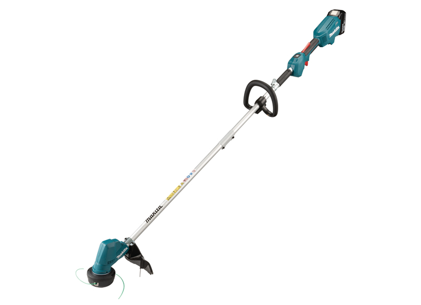 MAKITA 18V GRASMAAIER DUR192LST + 18V ACCU BL1850B + LADER DC18SD