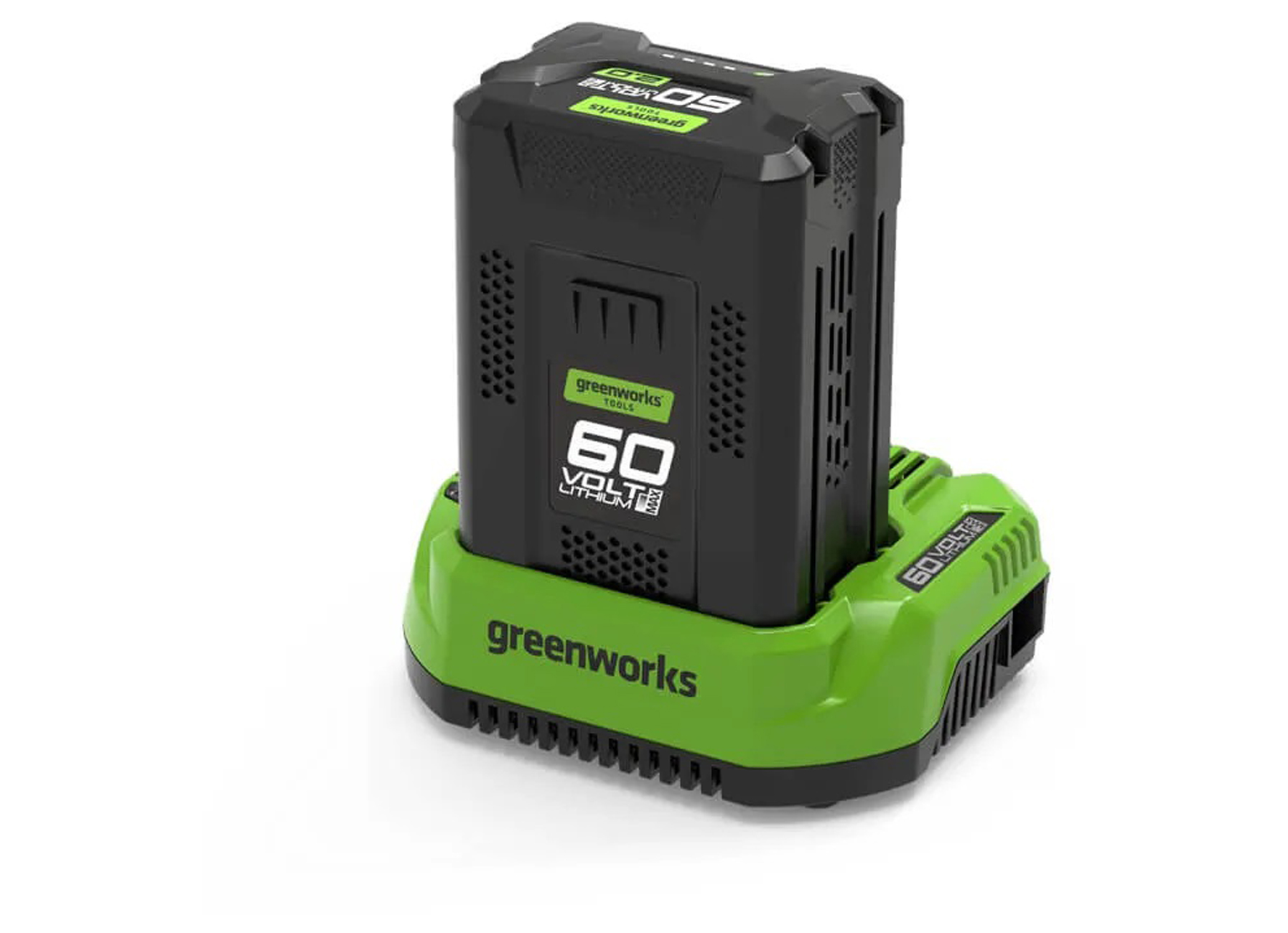 GREENWORKS ACCU LI-ION 60V 2AH + LADER