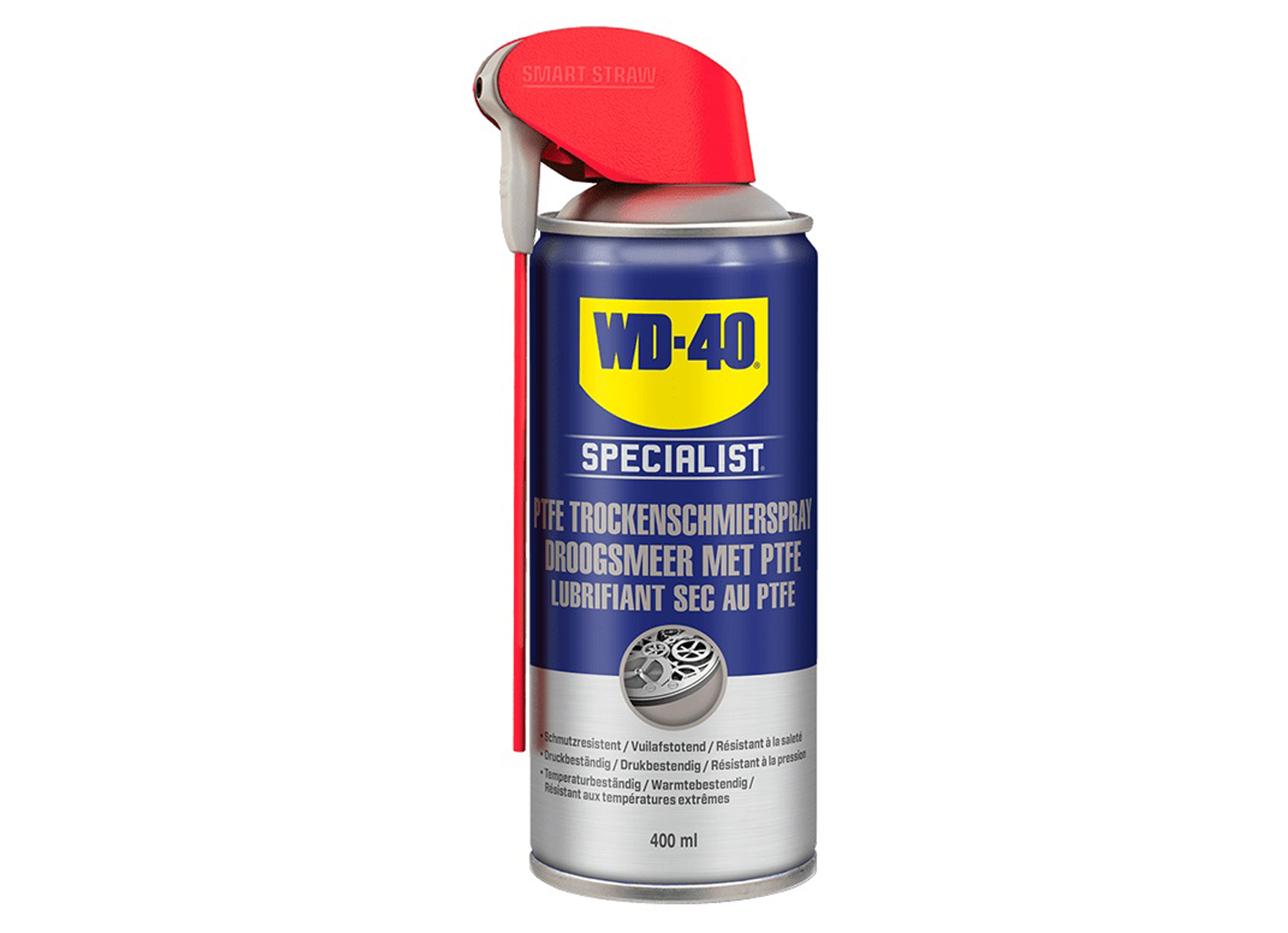 WD40 SPECIALIST HOOGWAARDIGE SMEERSPRAY MET PTFE 400ML