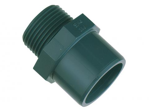 OVERGANGSSTUK PVC MOF/DRAAD M 32/40MM X 1''